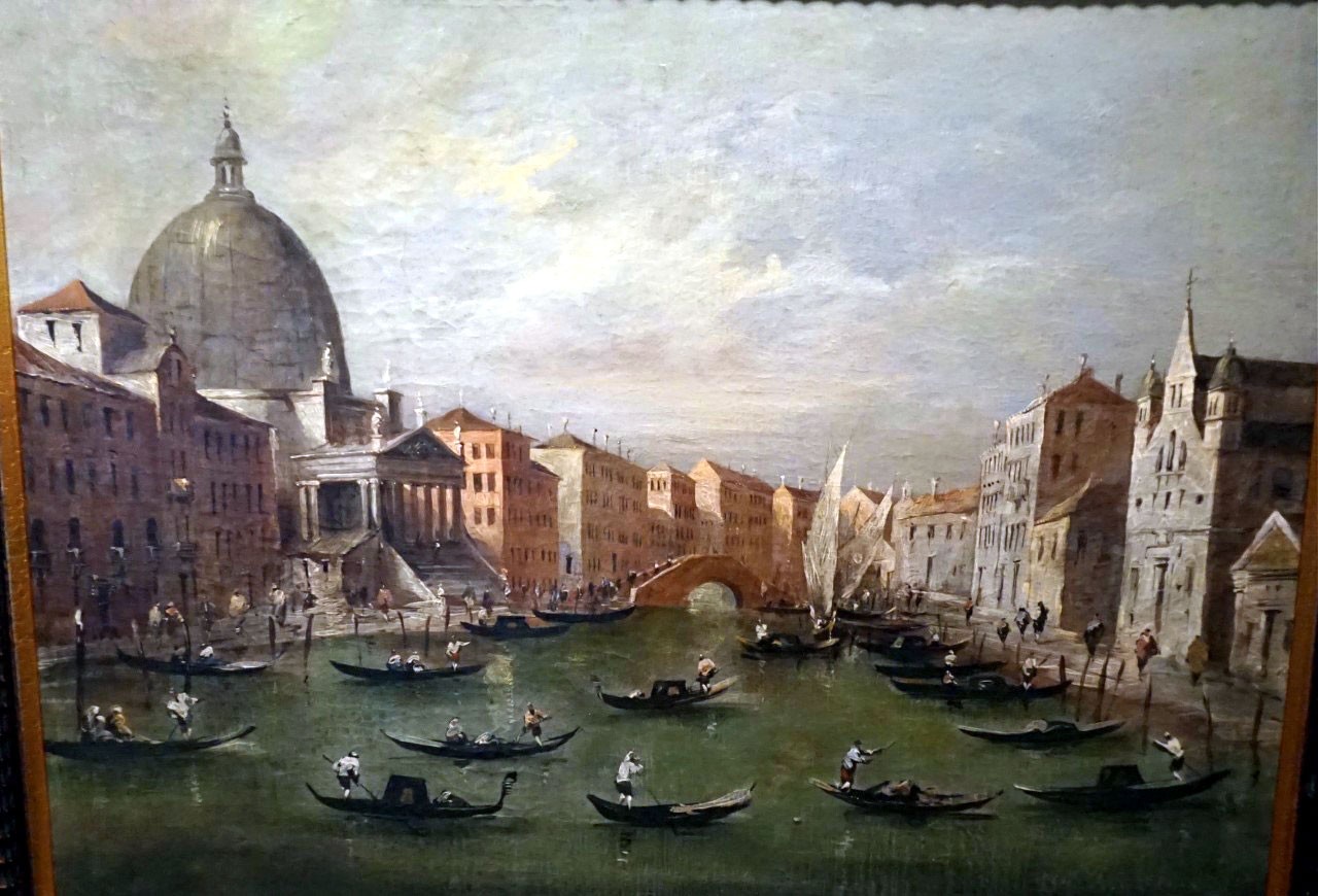 Frencesco lazzano Guardi. Attrib. (1712-1793)