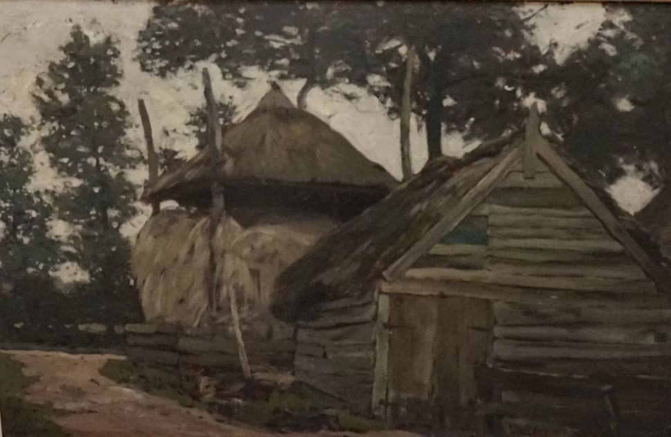 Barbizon painting by Henry Ward Ranger