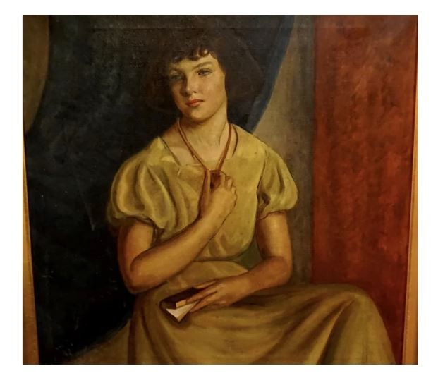 Portrait Painting by Walter Frankl